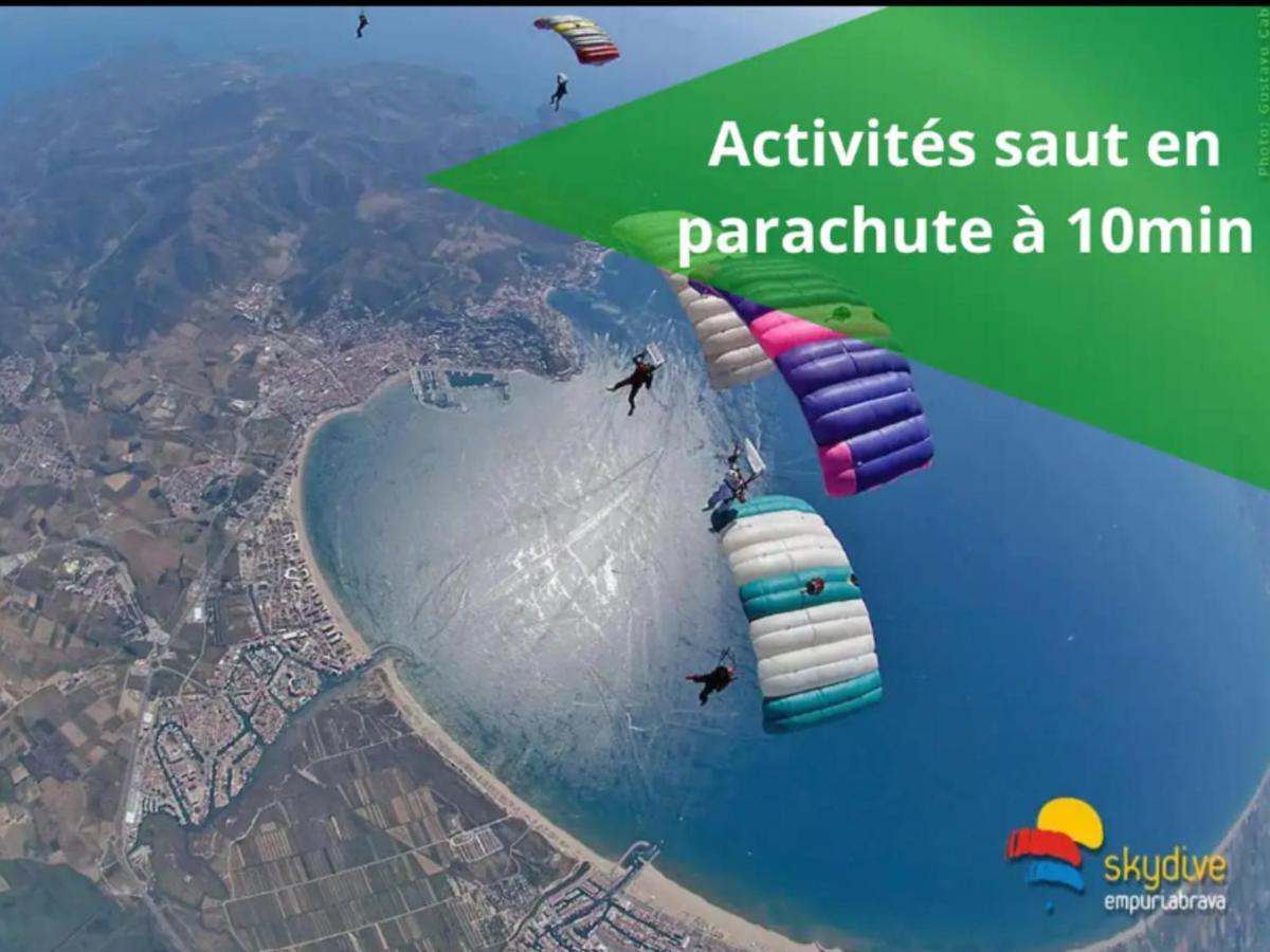 La Petite Venise Empuriabrava Solarium Vue Mer, 2 Terrasses Clim Parking Free Oc Keys Eksteriør billede