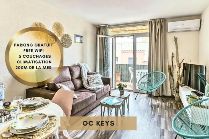 La Petite Venise Empuriabrava Solarium Vue Mer, 2 Terrasses Clim Parking Free Oc Keys Eksteriør billede